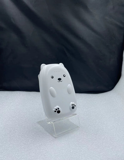 Bear Cartoon Built In Cable Power Bank 5000 mAh