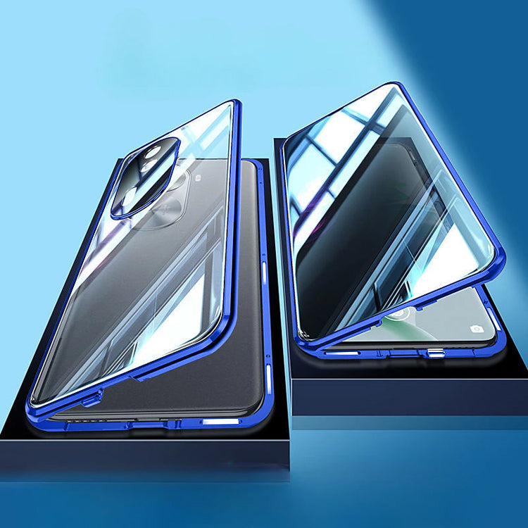 OPPO Reno11 Pro - Double Sided Magnetic Metal Frame Case