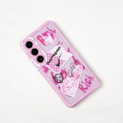 Galaxy S Series - Pink Maze Street Art Case