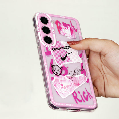 Galaxy S Series - Pink Maze Street Art Case