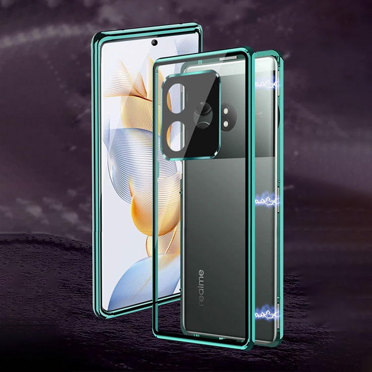 Redmi Note 13 Pro+ Double Sided Magnetic Metal Frame Case