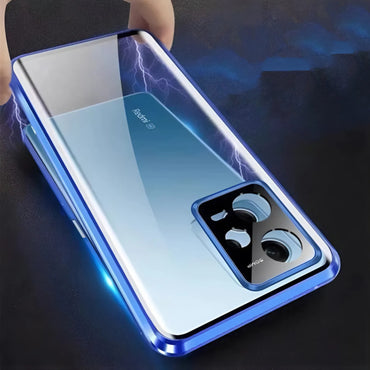 Redmi Note 12 Pro - Double Sided Magnetic Metal Frame Case