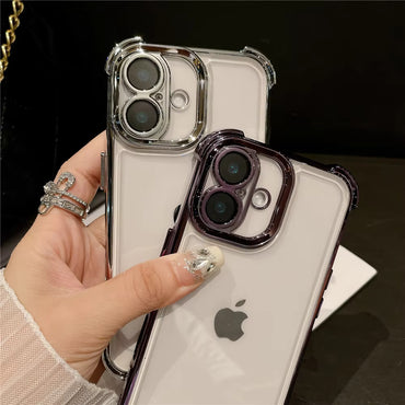 iPhone 16 Series - Crystal Edge Transparent Bumper Case