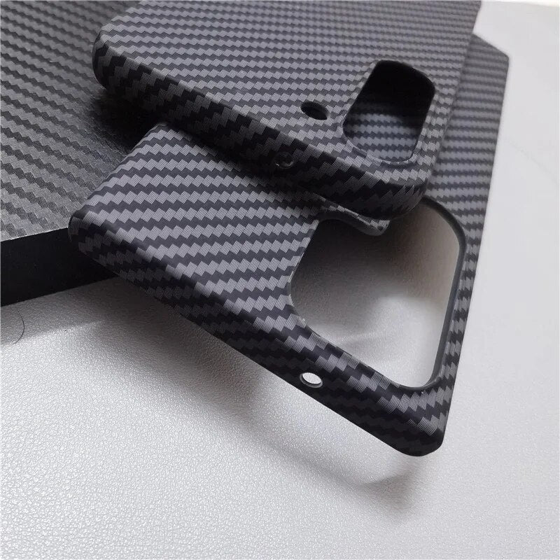 Galaxy S23 Plus - Ultra Thin Carbon Fiber Texture Case