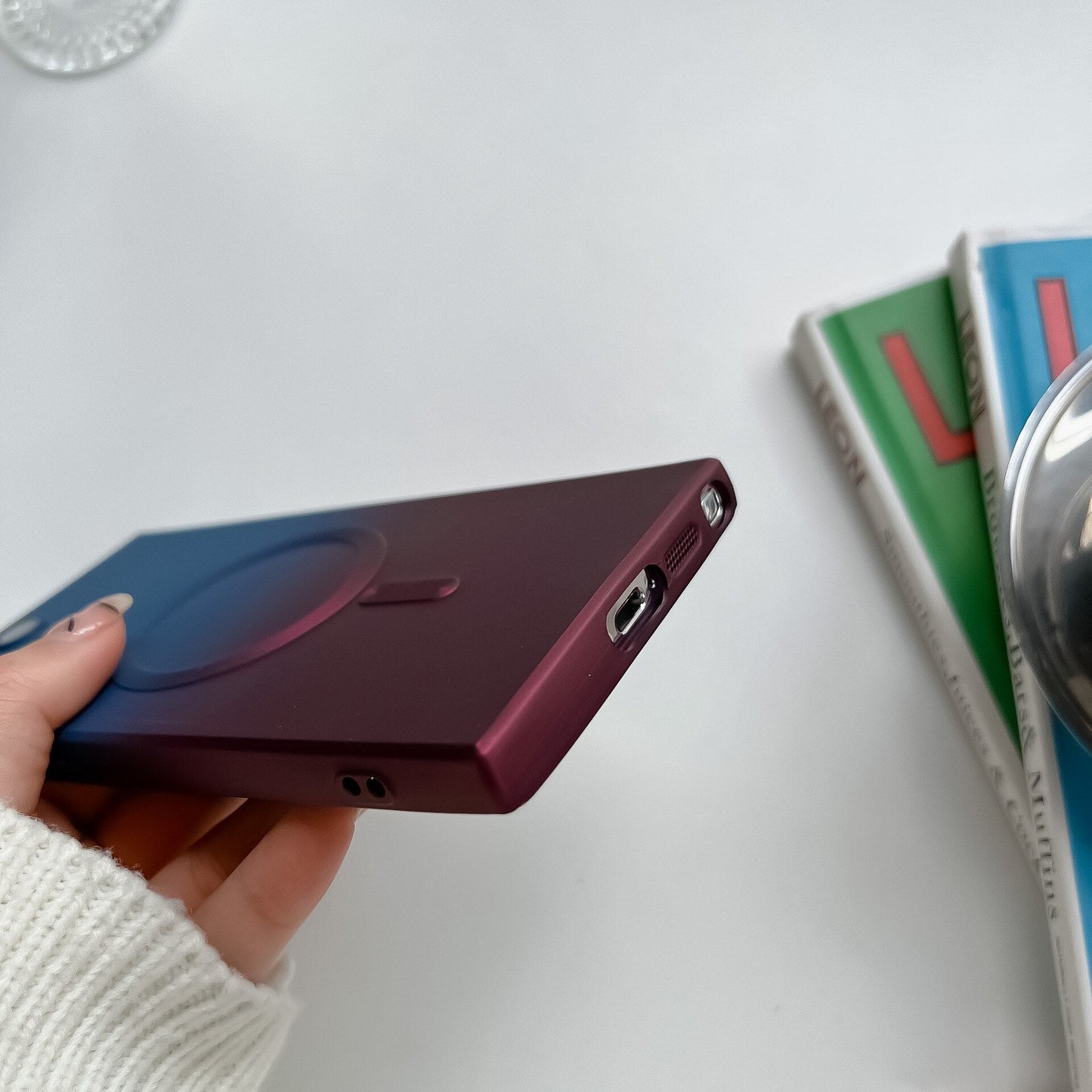 Galaxy S23 Plus - Silicone  Gradient Color Phone Case