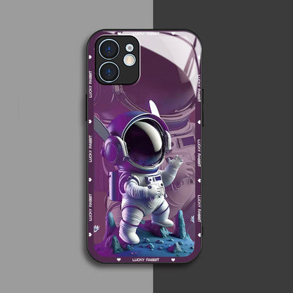 Galaxy S23 Series- Astronaunt Glass Phone Case