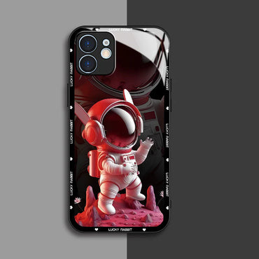 iPhone 14 Pro Max - Astronaunt Glass Case