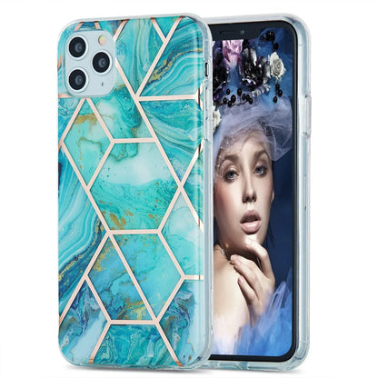 iPhone 14 Pro Max - Electroplating Marble Case