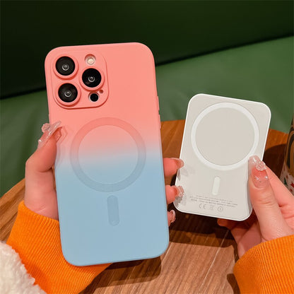 iPhone 14 Pro Max - Gradient MagSafe Silicone Case