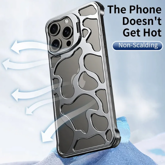 iPhone - Hollow Design Metallic Case