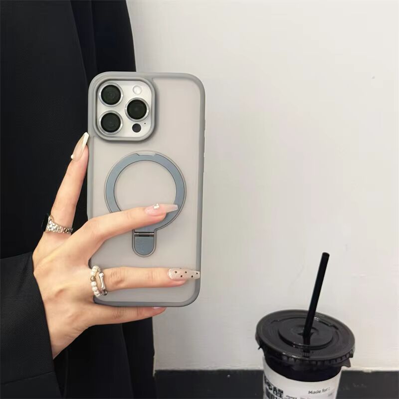 iPhone 16 Series - Translucent Frosted Magnetic Case