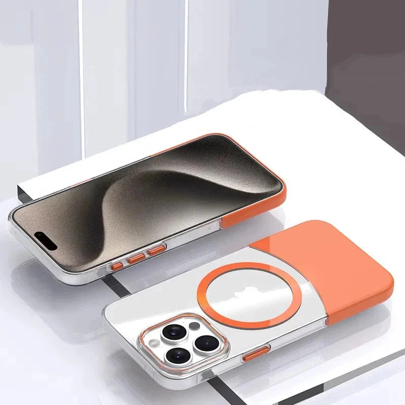 iPhone 16 Series - Transparent MagSafe Shell Case