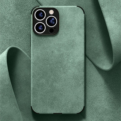 iPhone - Suede Texture Camera Protection Case