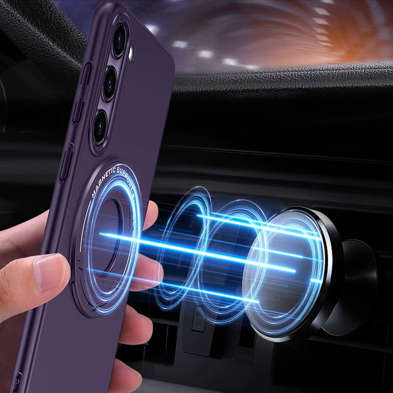 Galaxy - Magnetic Fusion Kickstand Shield Case