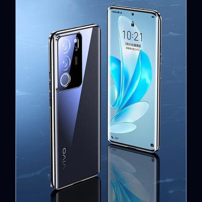 Vivo V29 Pro - Double Sided Magnetic Metal Frame Case