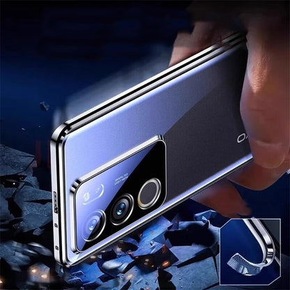 Vivo V29 Pro - Double Sided Magnetic Metal Frame Case