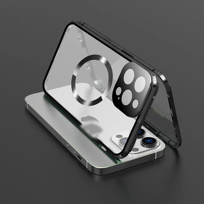 iPhone Series- Double Sided Magnetic Metal Magsafe Frame Case