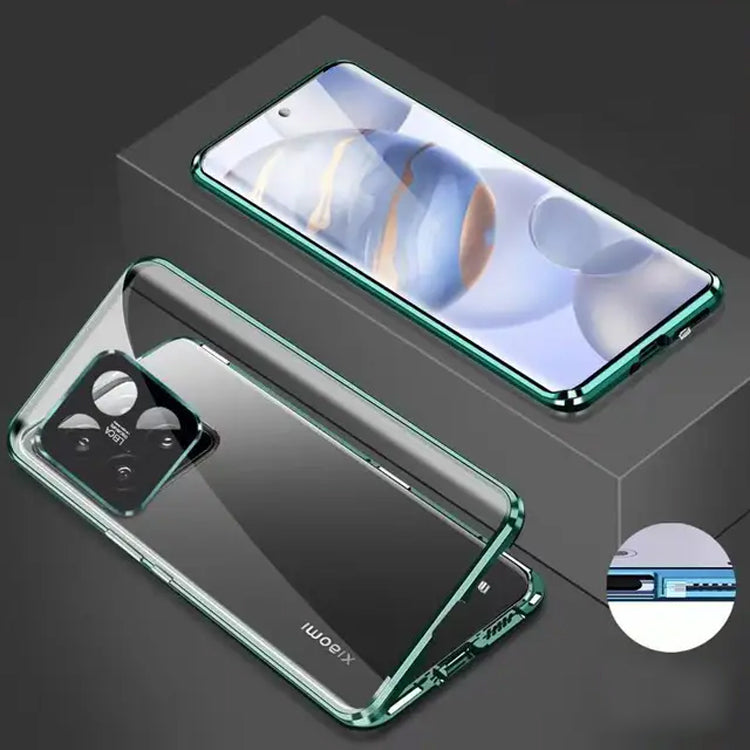 Xiaomi 14 - Double Sided Magnetic Metal Frame Case