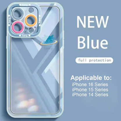 iPhone Series - Luxury Waterproof Transparent Case