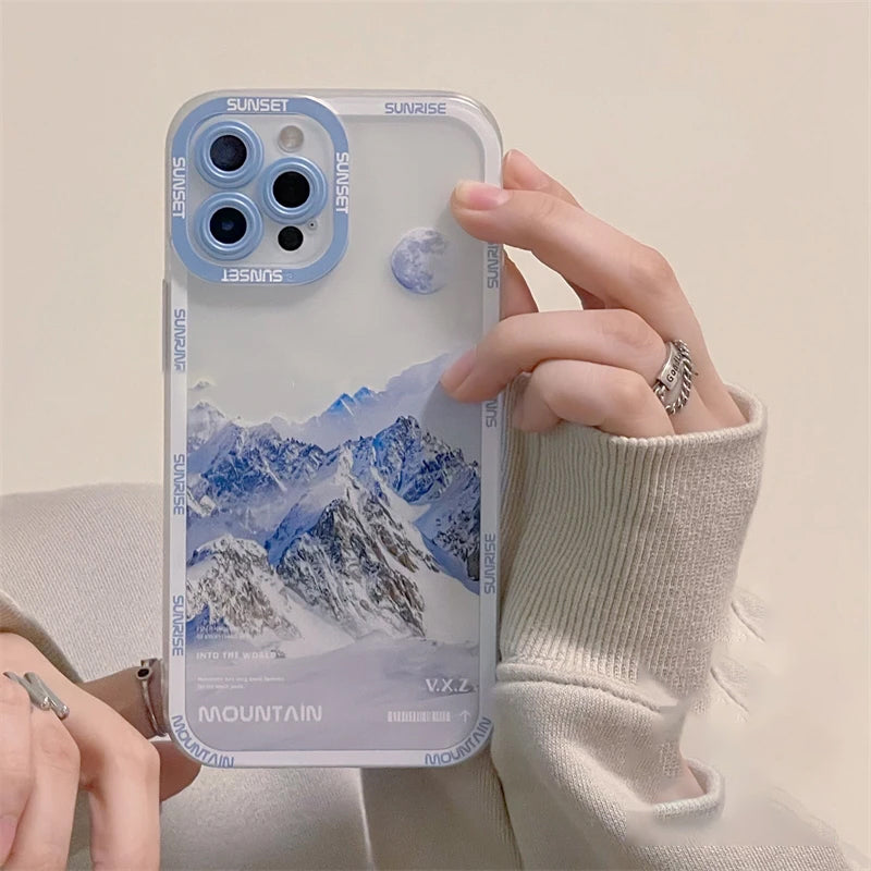 iPhone 13 Series - Retro Snow Mountain Case