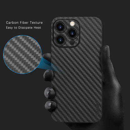 iPhone Series - Ultra Thin Carbon Fiber Texture Case