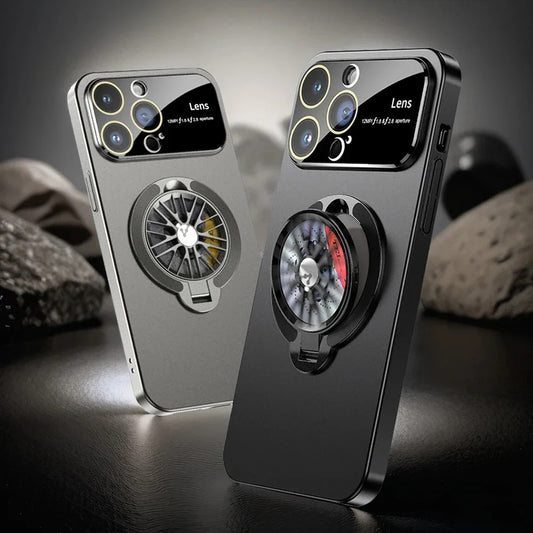 iPhone Series - Spinning Wheel Hidden Holder Case