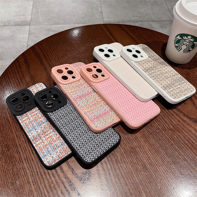 iPhone 14 Pro -  Woven Pattern Phone Case