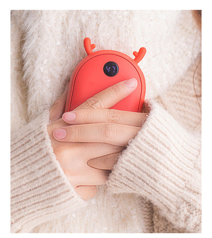 Rechargeable Hand Warmer Powerbank 2-in-1 5000mAh