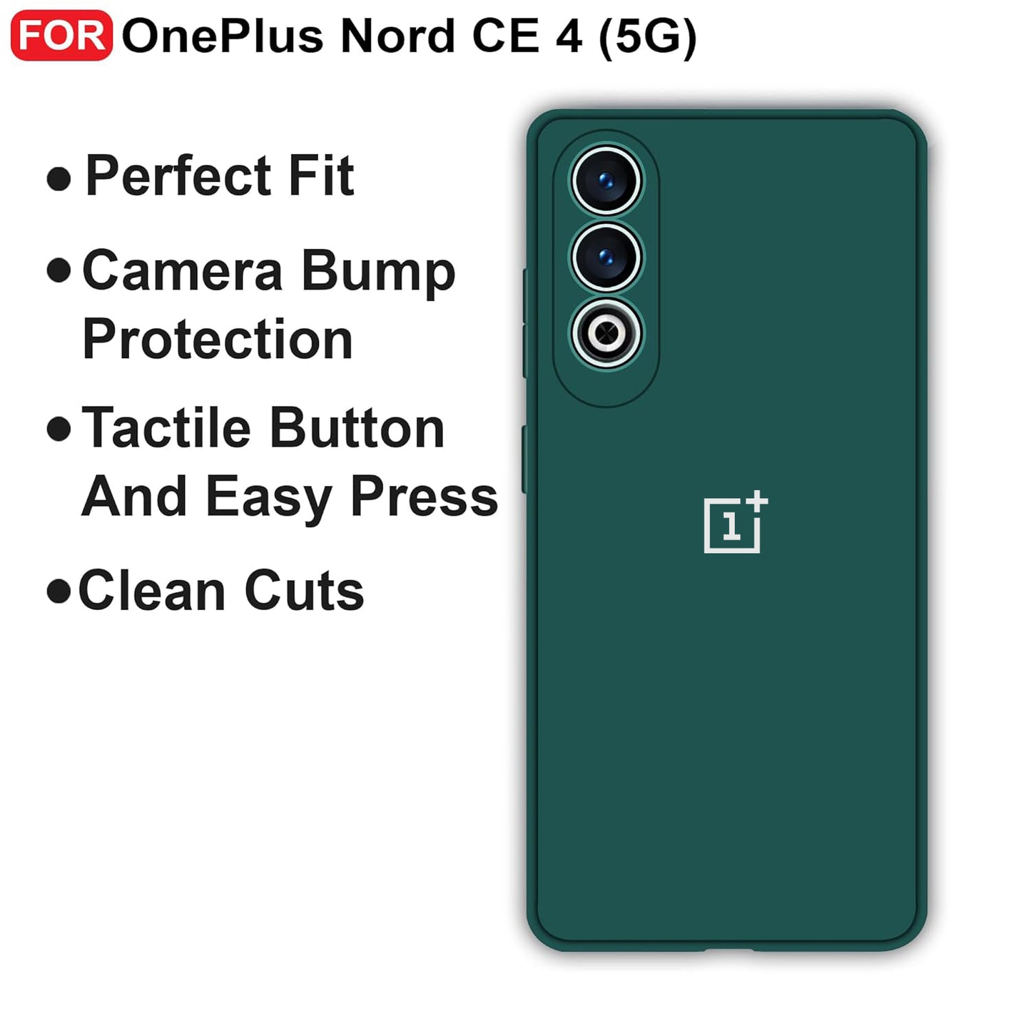 OnePlus CE4 OG Silicone Logo Case