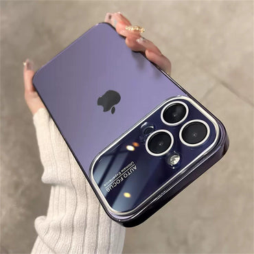 iPhone 15 Plus - Electroplated Chrome Lens Case