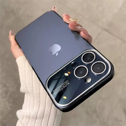 iPhone 15 - Electroplated Chrome Lens Case