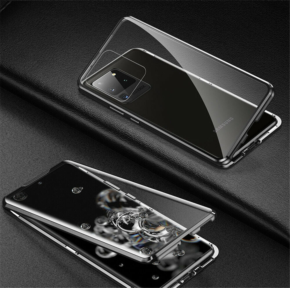 Galaxy S23 Ultra - Double Sided Magnetic Metal Frame Case
