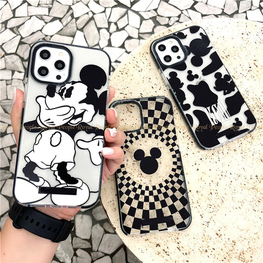 Galaxy S Series - Disney Black Mickey Soft Silicone Case