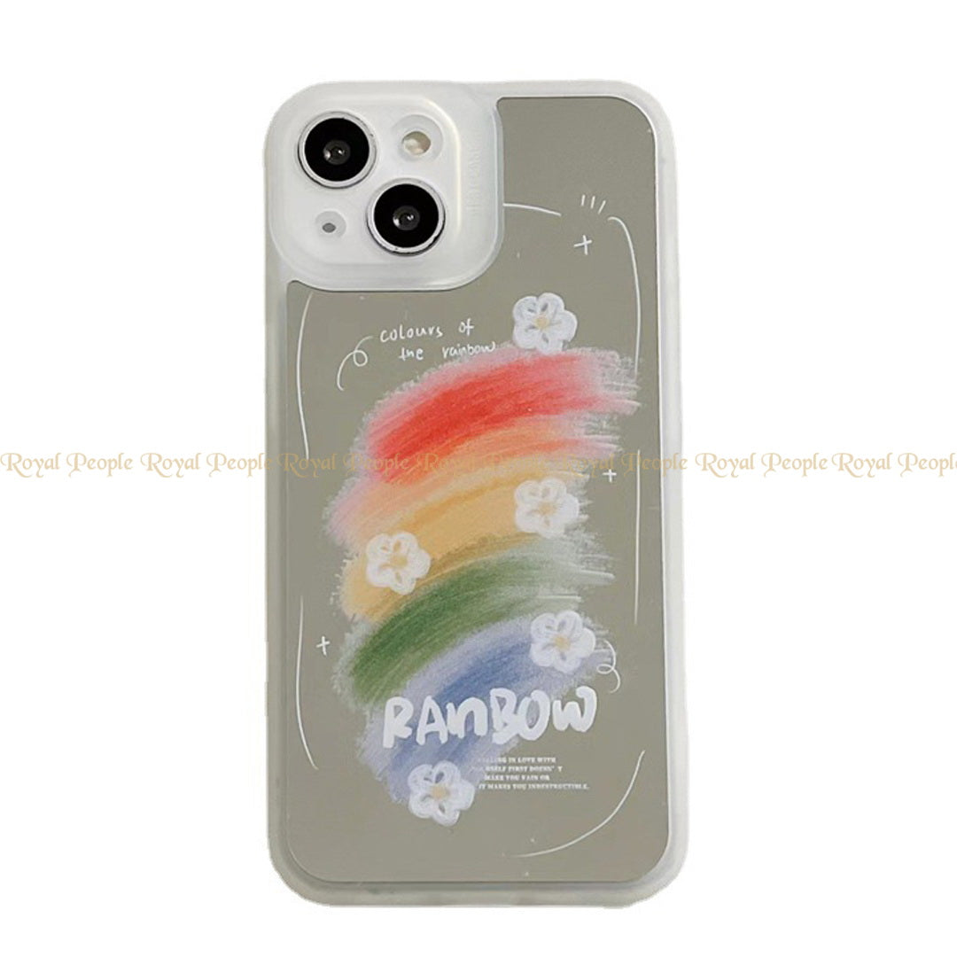 OnePlus - Reflective Mirror Rainbow Pattern Phone Case