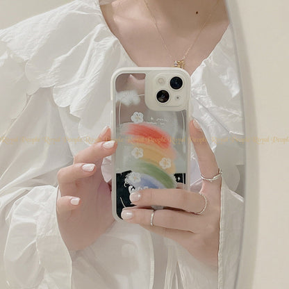 OnePlus - Reflective Mirror Rainbow Pattern Phone Case